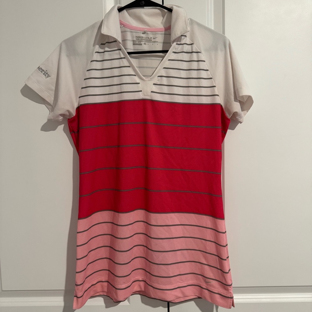 Womans Nike Golf Drifit polo shirt Insperity